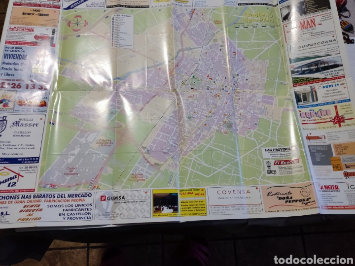 Folletos de turismo: Plano gu&iacute;a Castell&oacute;n - Foto 2