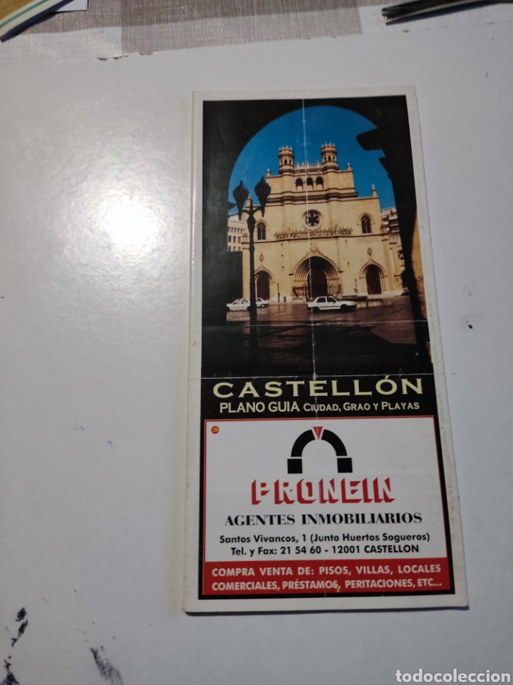 Folletos de turismo: Plano gu&iacute;a Castell&oacute;n - Foto 1