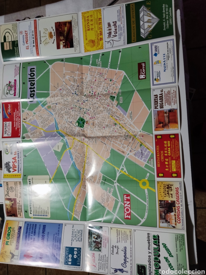 Folletos de turismo: Plano de Castell&oacute;n - Foto 1
