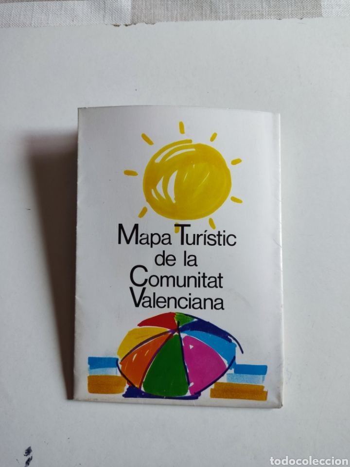 Folhetos de turismo: Mapa turistic de la comunidad valenciana