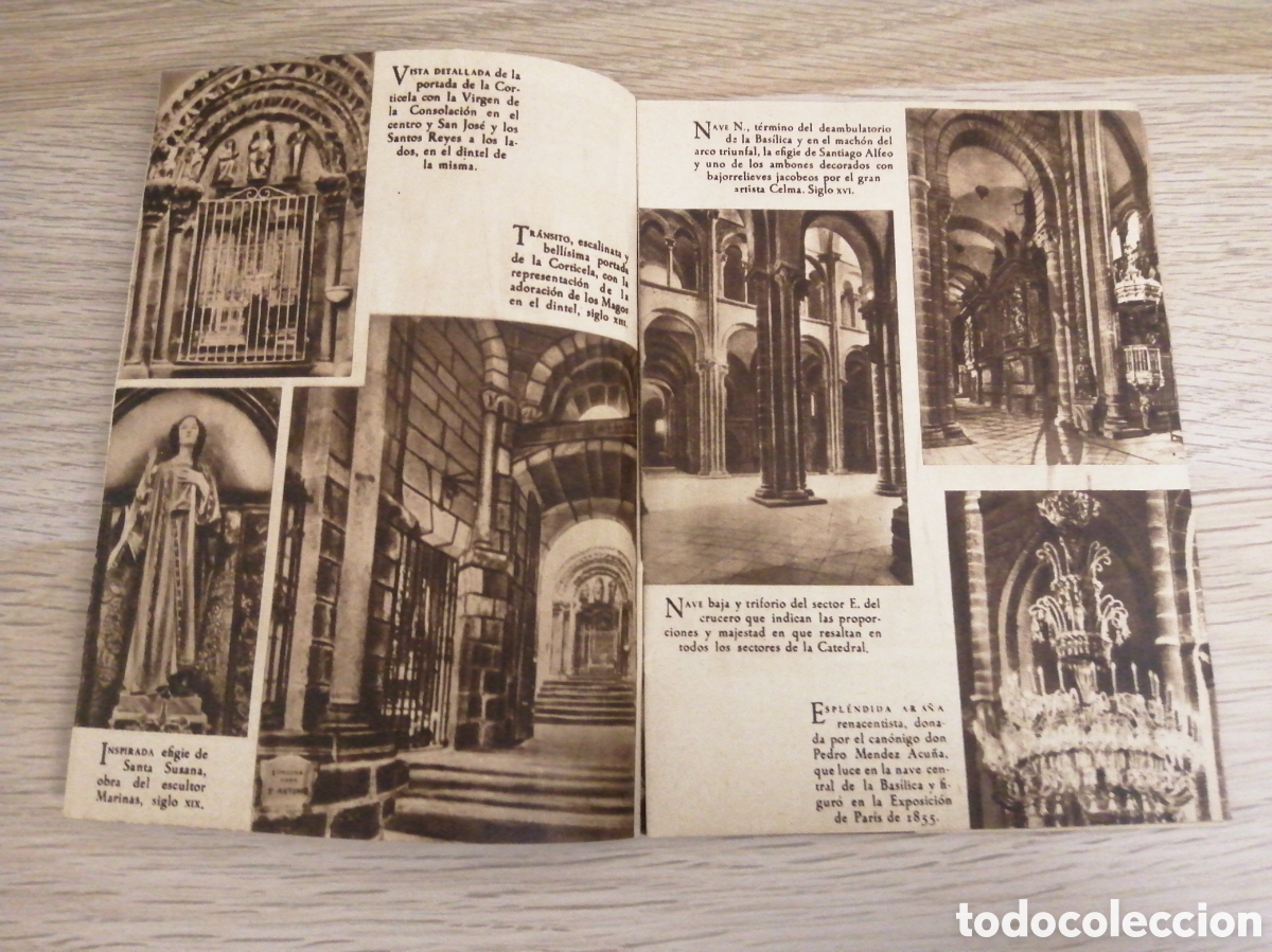 Folletos de turismo: SANTIAGO DE COMPOSTELA - LIBRITO - Foto 2