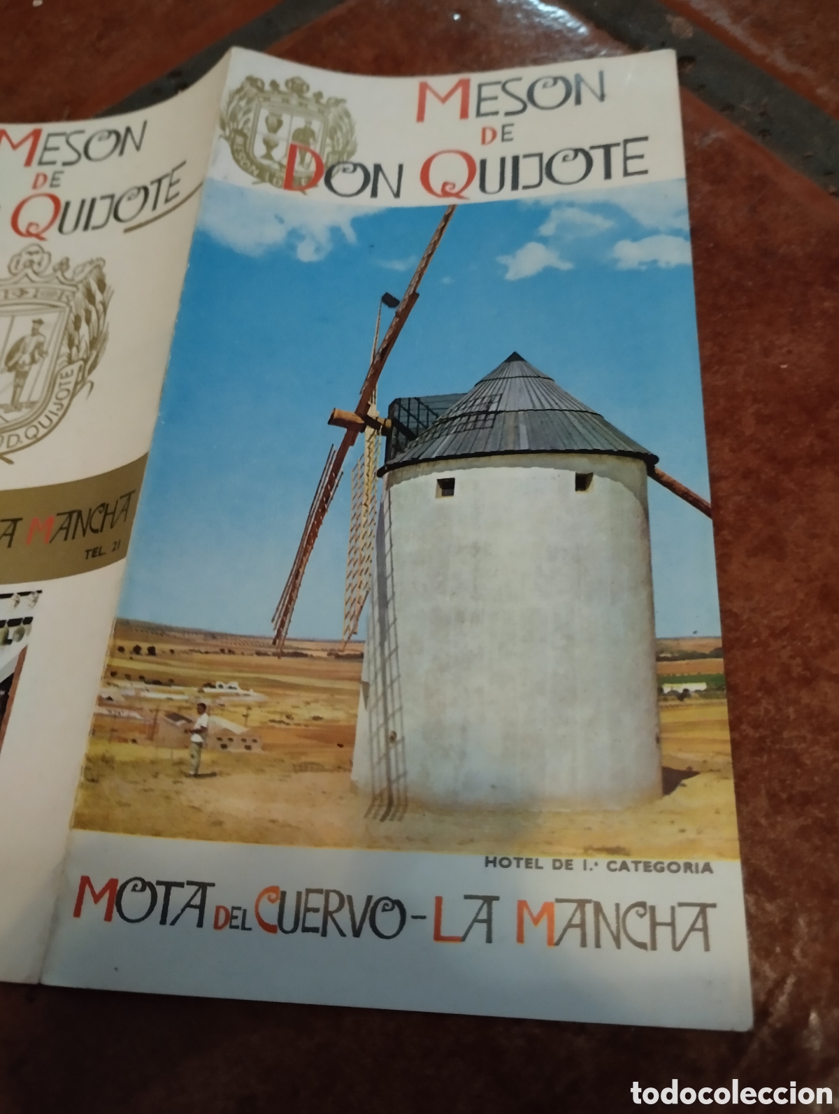Tourismusbrosch&uuml;ren: FOLLETO PUBLICIDAD MESON DON QUIJOTE. HOTEL 1a CATEGORIA