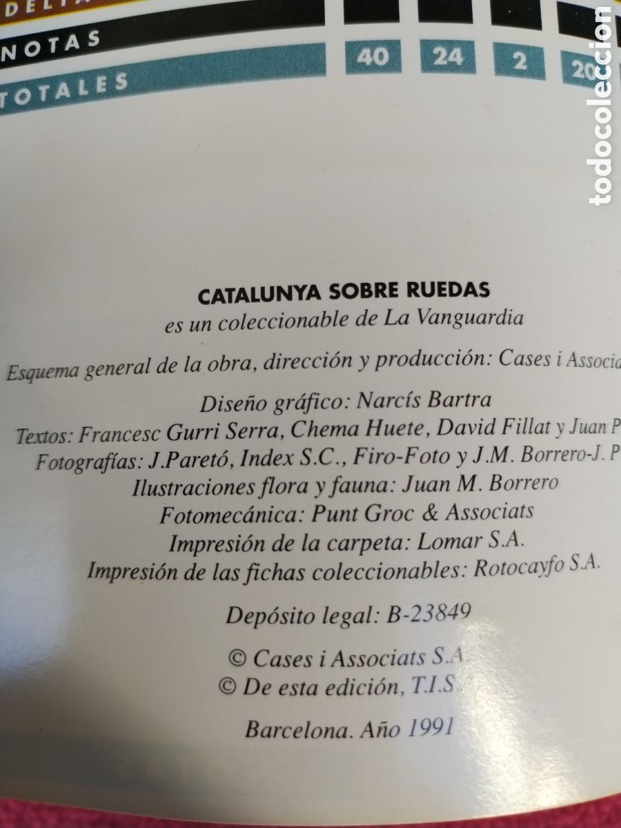 Folletos de turismo: CATALUNYA,SOBRE RUEDAS - Foto 2