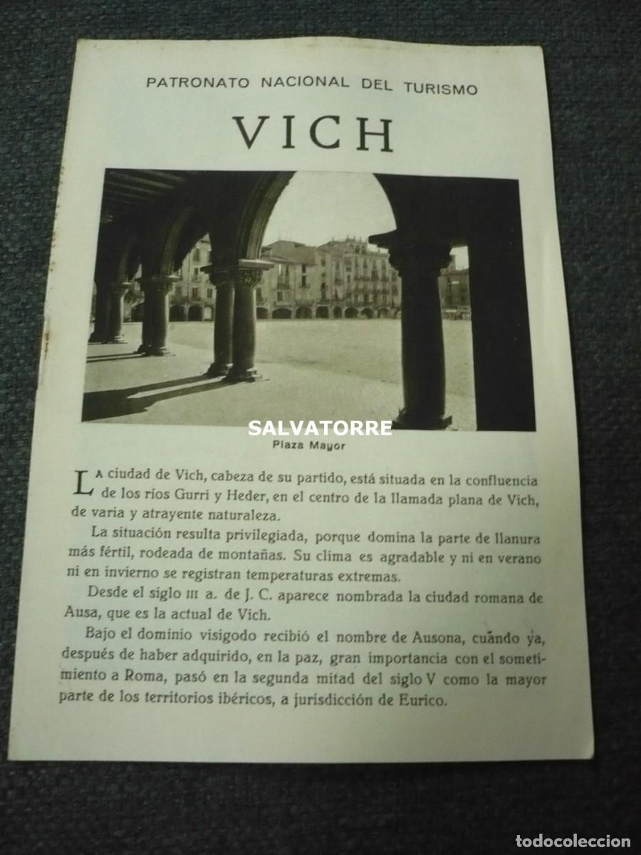 Brochures de tourisme: PATRONATO NACIONAL DE TURISMO REPUBLICA ESP&Agrave;&Ntilde;&Oacute;LA VICH