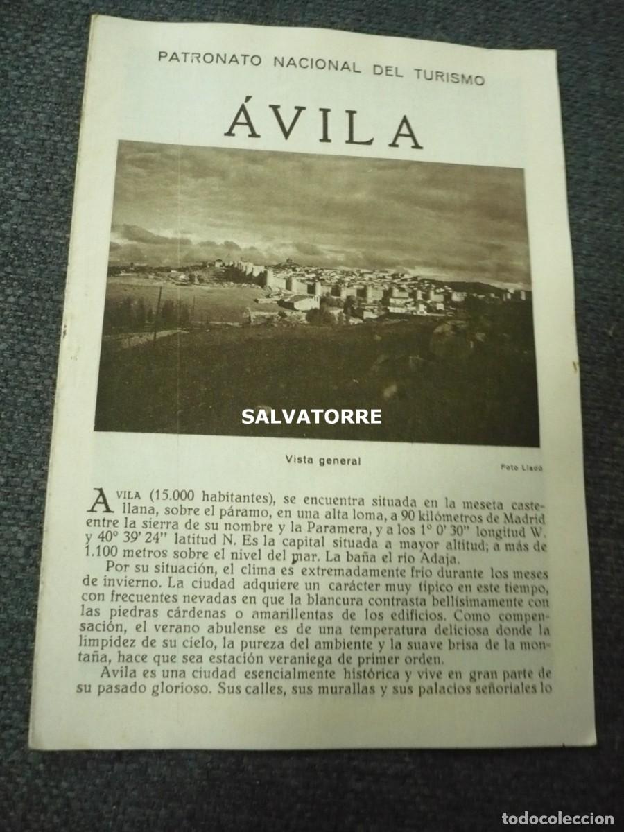 Folhetos de turismo: PATRONATO NACIONAL DE TURISMO REPUBLICA ESP&Agrave;&Ntilde;&Oacute;LA &Aacute;VILA