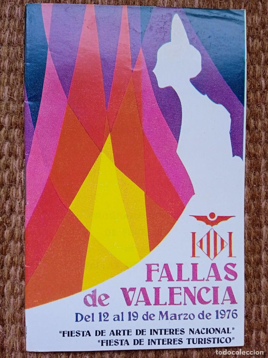 Folletos de turismo: fallas de valencia 1976 - programa de festejos - Foto 1