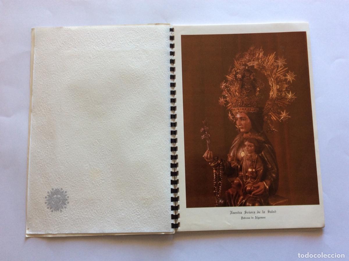 Folletos de turismo: PROGRAMA LIBRO CINQUANTENARI CORONACI&Oacute; VERGE DE LA SALUT 1925 1975 ALGEMES&Iacute; VALENCIA - Foto 3