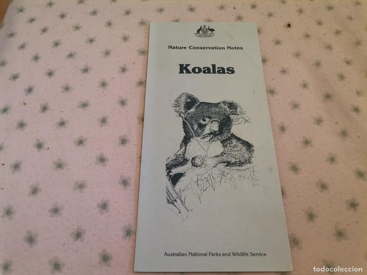 Travel Brochures: TRIPTICO KOALAS AUSTRALIAN NATIONAL PARKS 1987