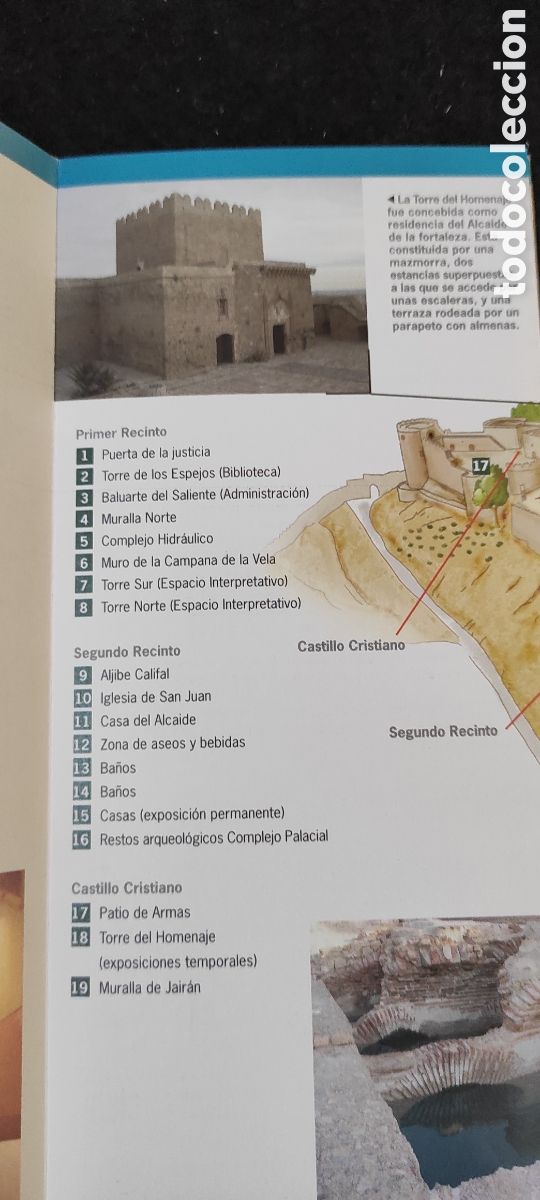 Folletos de turismo: Conjunto monumental La Alcazaba - Foto 5
