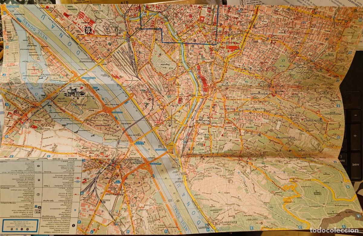 Folletos de turismo: Plano de Viena 1988 - Foto 1
