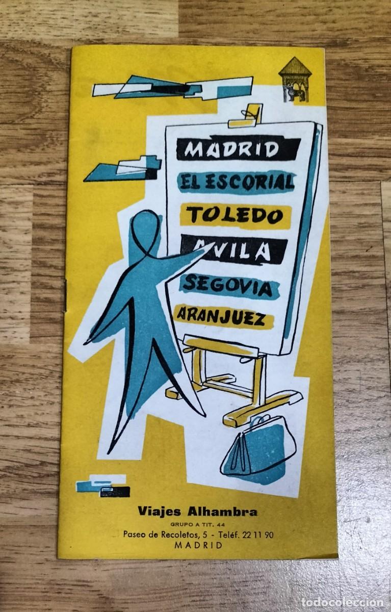 Tourismusbrosch&uuml;ren: FOLLETO DE VIAJES ALHAMBRA. TEXTO EN CASTELLANO, FRANC&Eacute;S E INGL&Eacute;S.