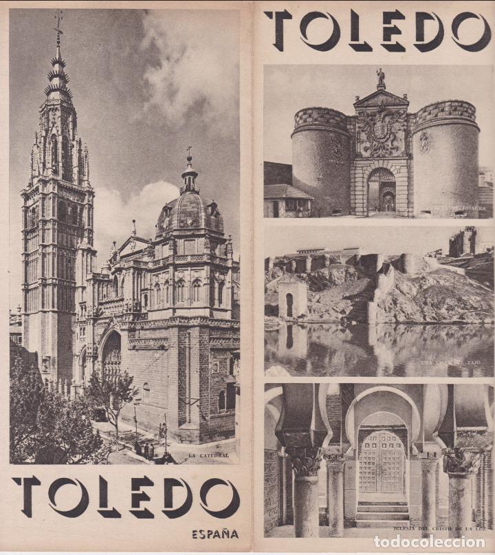 Tourismusbrosch&uuml;ren: TR&Iacute;PTICO SOBRE TOLEDO ELABORADO POR LA DIRECCION GENERAL DE TURISMO