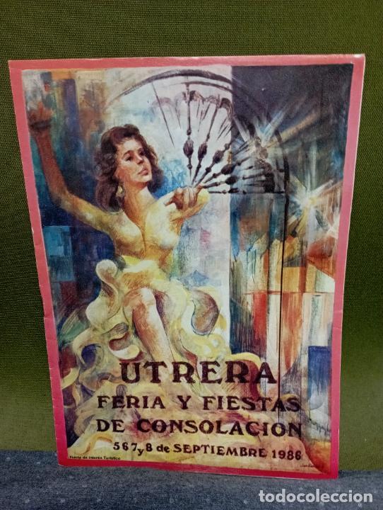 Travel Brochures: programa feria y fiestas de consolacion 1986