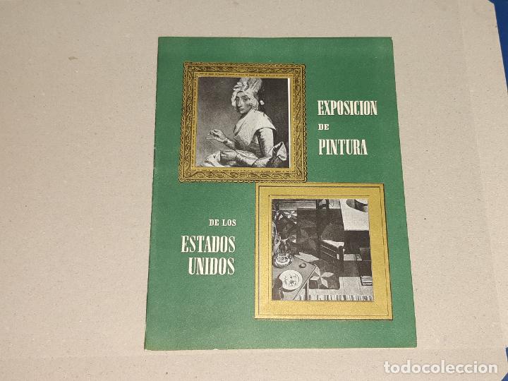 Folletos de turismo: Cat&aacute;logo exposici&oacute;n pintura. De los Estados Unidos, de la Casa Americana