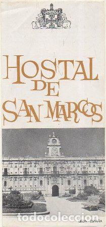 Travel Brochures: FOLLETO TURISTICO. HOSTAL DE SAN MARCOS. LEON A-FOTUR-1221
