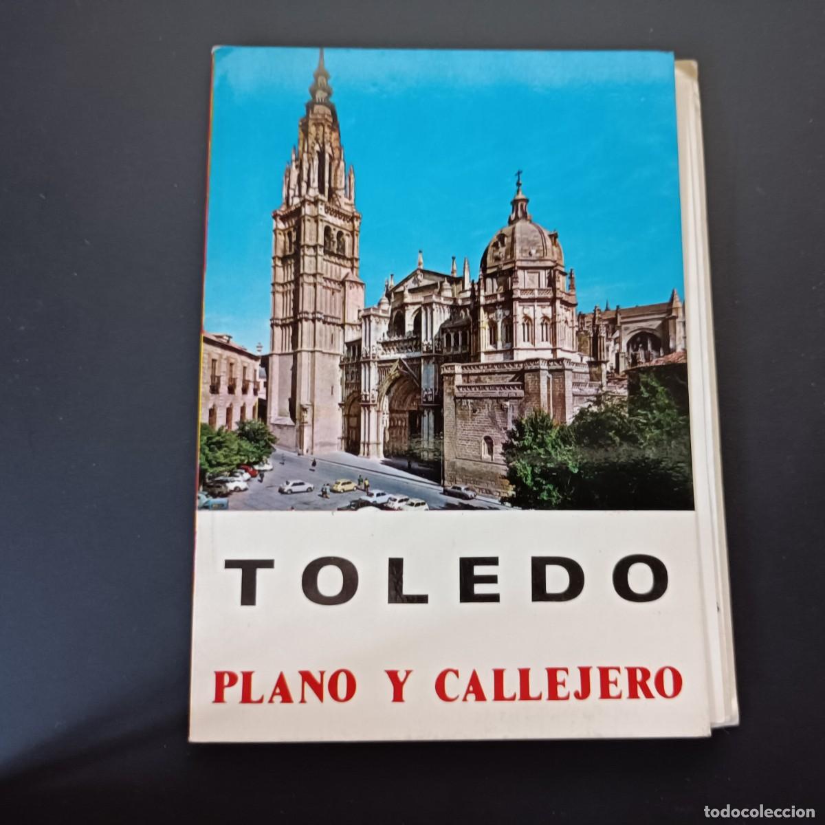 Tourismusbrosch&uuml;ren: Antiguo plano y callejero Toledo. Julio Cruz. Suc. Luis Arribas