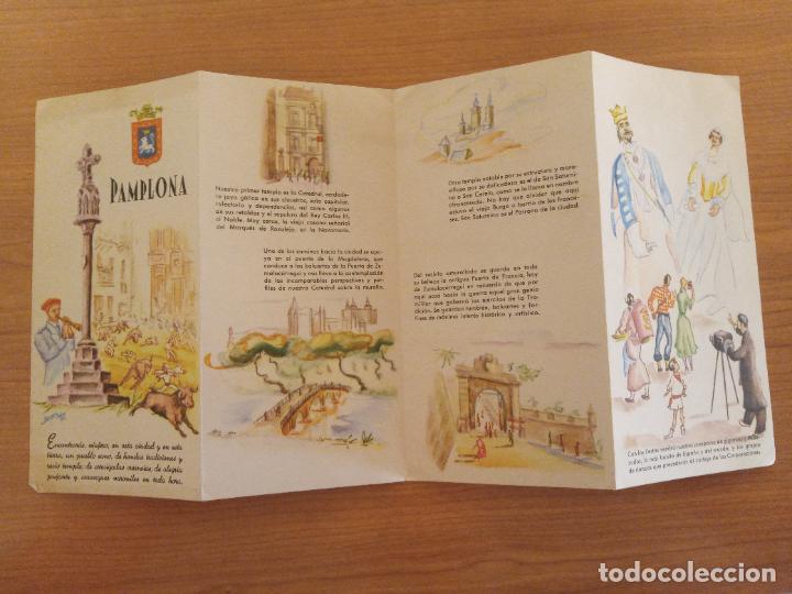 Foglietti di turismo: FOLLETO TURISTICO. PAMPLONA, CENTRO DE INICIATIVAS Y TURISMO DE NAVARRA