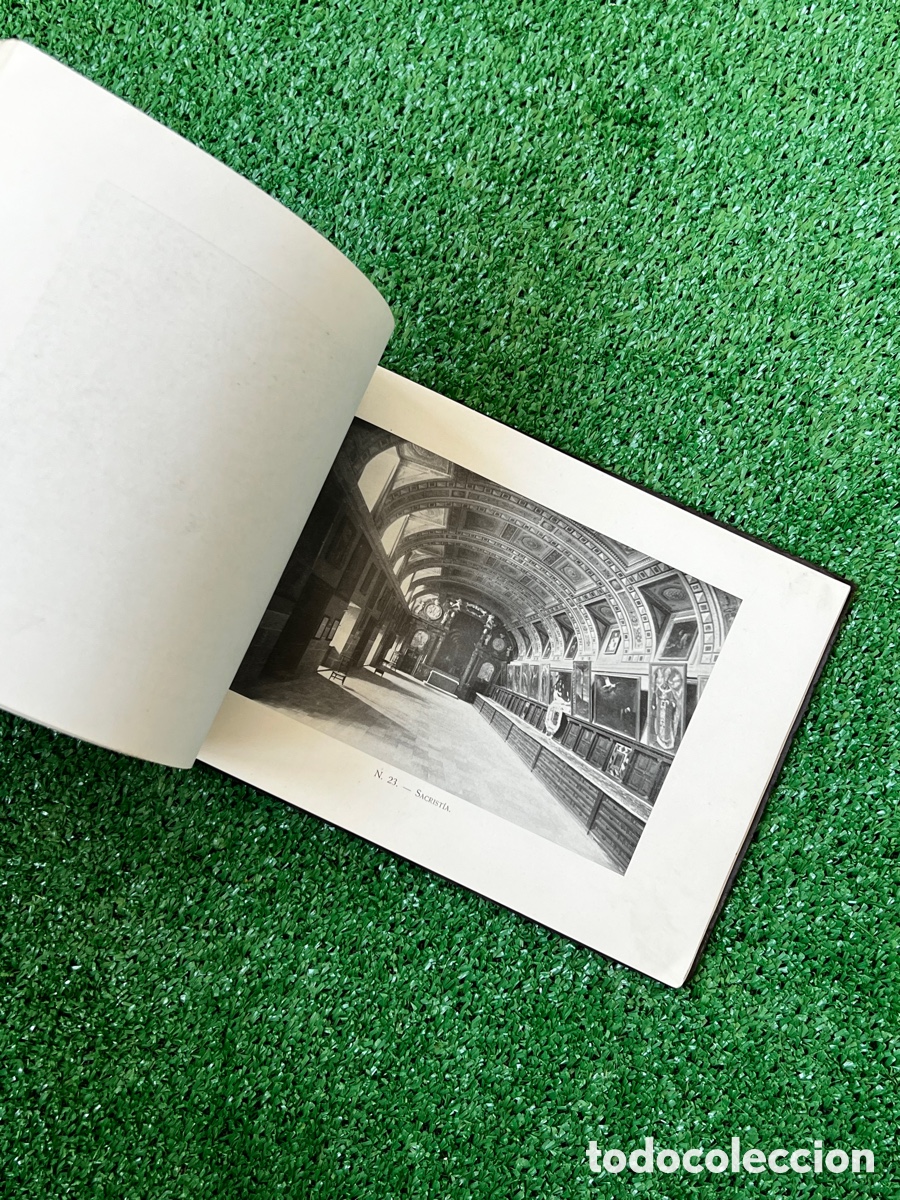 Folletos de turismo: Libro recuerdo de El Escorial 1905 - Foto 4