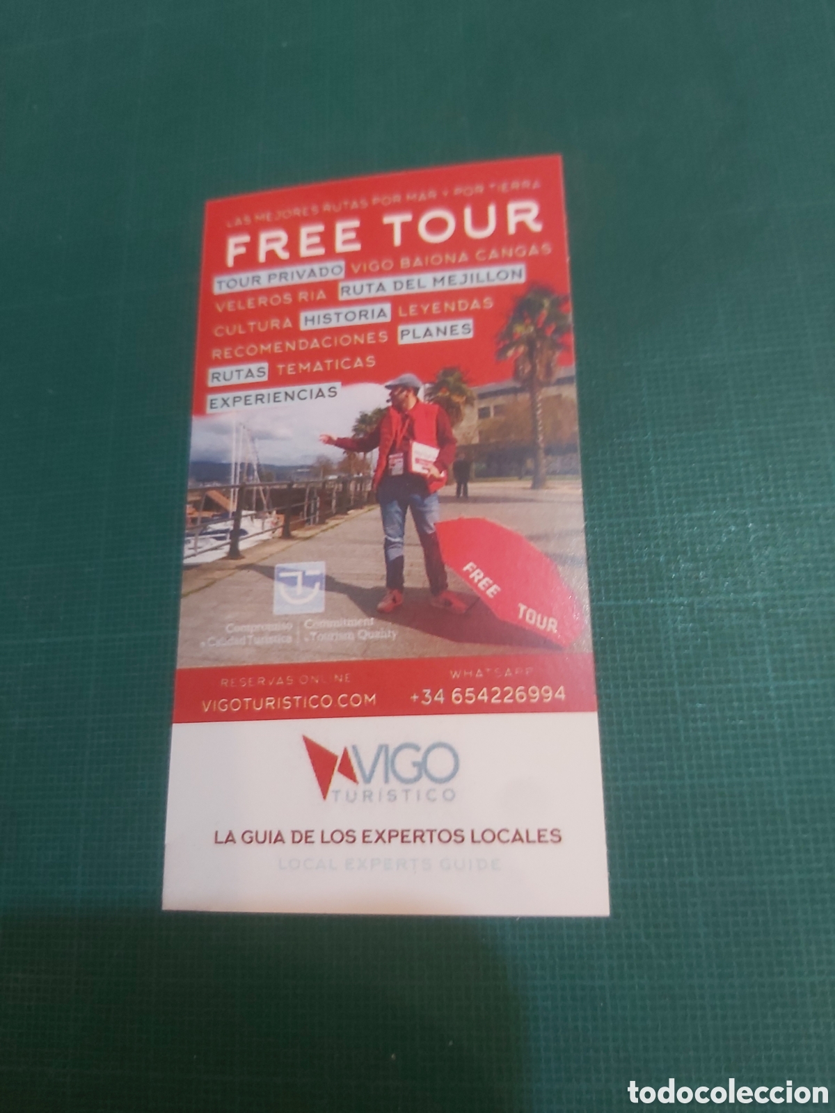 Brochures de tourisme: Free tour Vigo Pontevedra Galicia Espa&ntilde;a gu&iacute;a locales