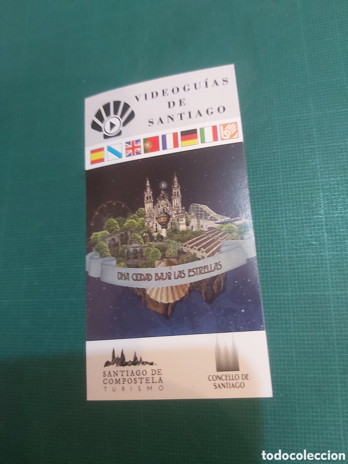 Tourismusbrosch&uuml;ren: Tarjetas gu&iacute;as Santiago de Compostela la Coru&ntilde;a Galicia Espa&ntilde;a