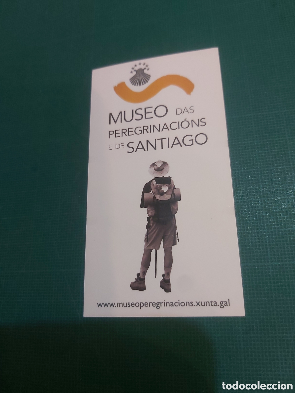 Brochures de tourisme: Tarjetas museo das peregrinos santiago de compostela Galicia la Coru&ntilde;a