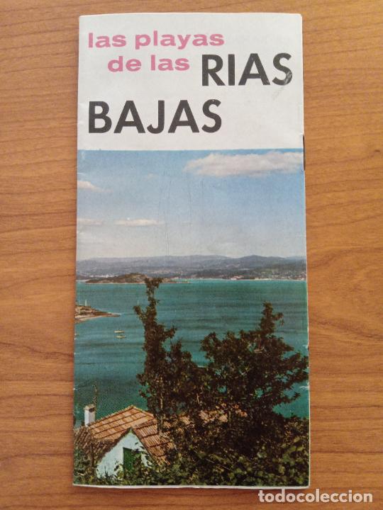 Foglietti di turismo: FOLLETO TURISMO. LAS PLAYAS DE LAS RIAS BAJAS. GALICIA