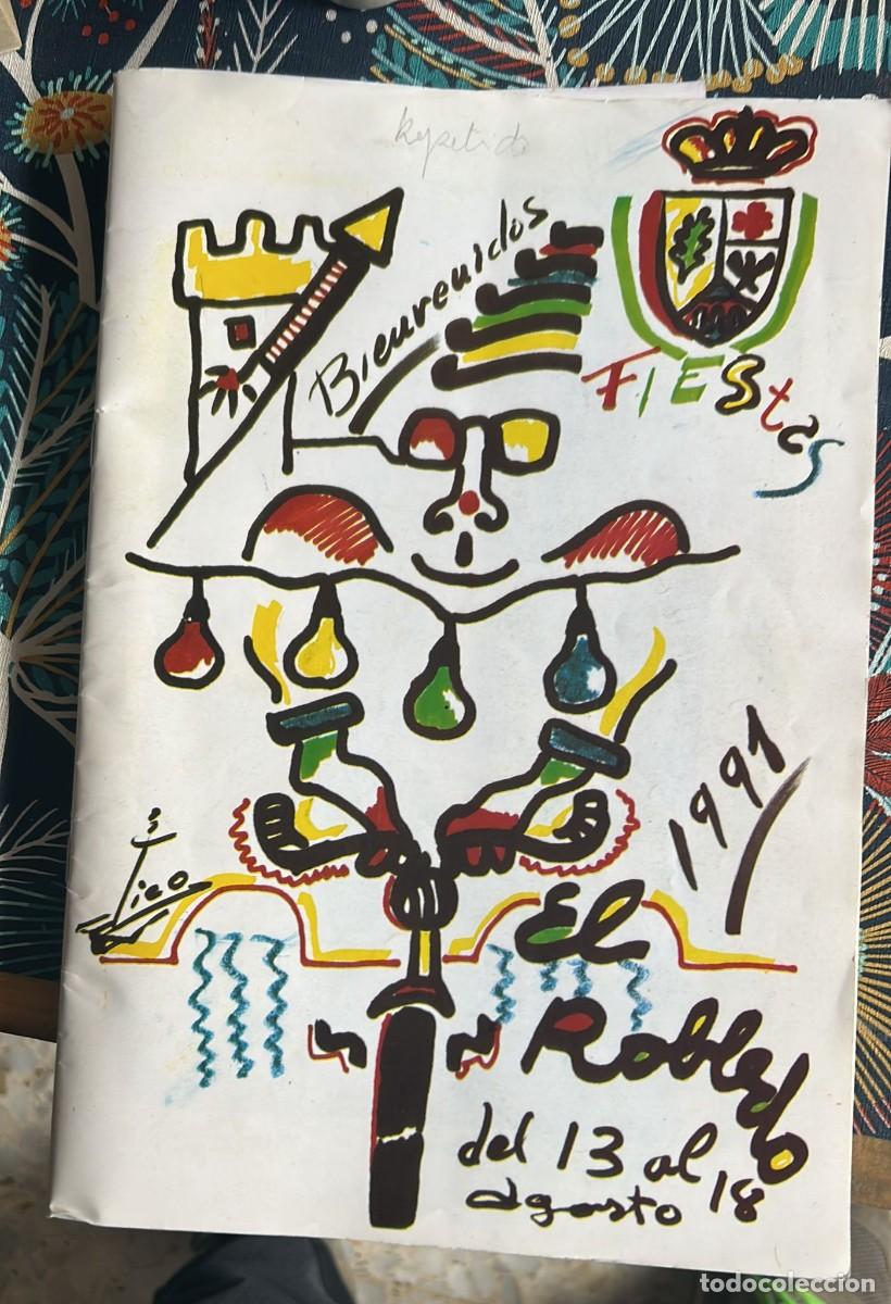 Travel Brochures: PROGRAMA DE FIESTAS EL ROBLEDO CIUDAD REAL 1991