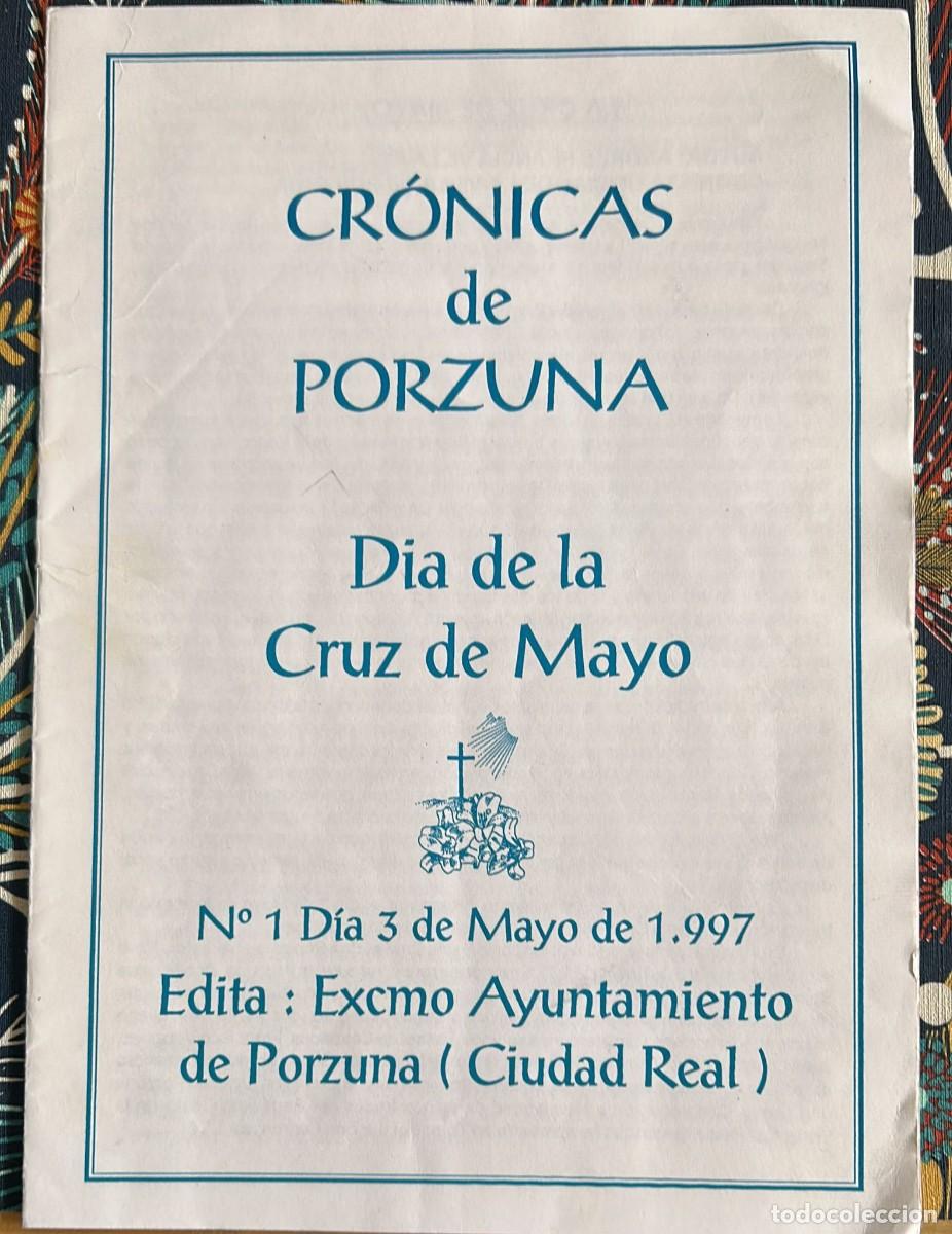 Travel Brochures: CRONICAS DE PORZUNA DIA DE LA CRUZ DE MAYO 1997 DE 8 PAGINAS
