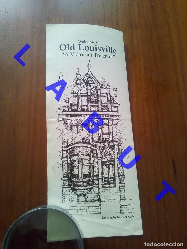 Travel Brochures: OLD LOUISVILLE WELCOME TO A VICTORIAN TREASURE 36CM 1995 L06