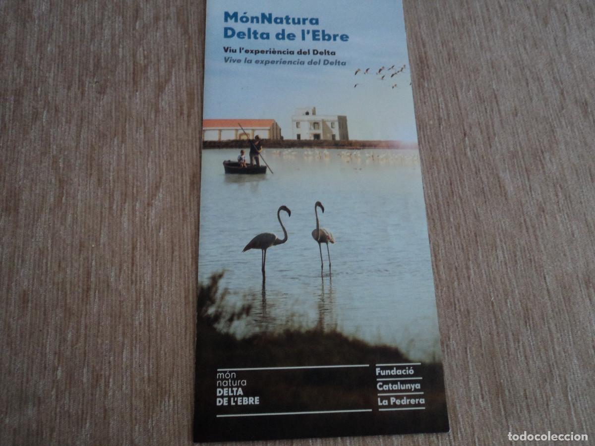 Folletos de turismo: diptic mon natura delta de l&acute;ebre, vive la experiencia del ebro