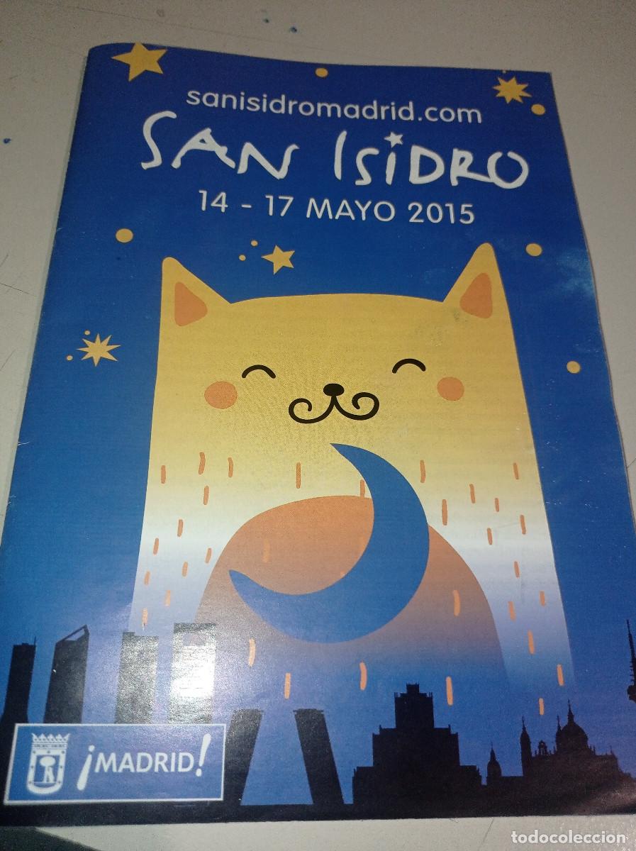 Folletos de turismo: SAN ISIDRO 2015 - PROGRAMA FIESTAS - MADRID REF. CAJA TI