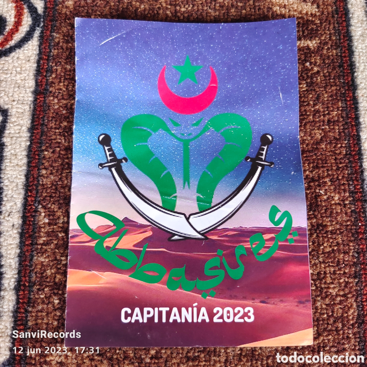 Folletos de turismo: FOLLETO MOROS Y CRISTIANOS, ABBASIRES CAPITAN&Iacute;A 2023 (SAN VICENTE DEL RASPEIG)