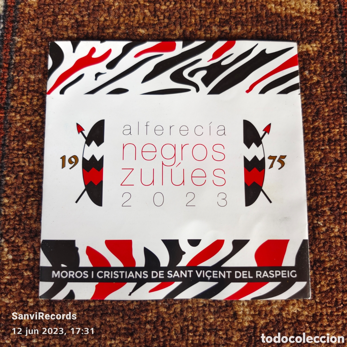 Folletos de turismo: FOLLETO MOROS Y CRISTIANOS, ALFEREC&Iacute;A NEGROS ZUL&Uacute;ES 2023 (SAN VICENTE DEL RASPEIG)