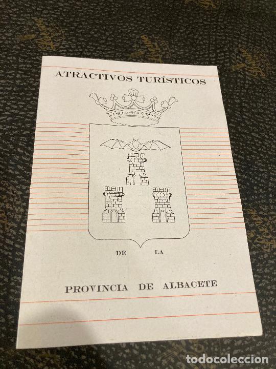 Tourismusbrosch&uuml;ren: Atractivos tur&iacute;sticos de la provincia de Albacete 12 pags Almansa, Chinchilla, Pe&ntilde;as,Letur,Yeste