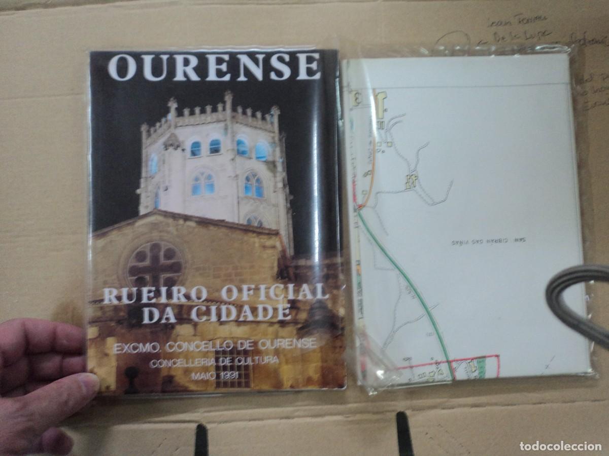 Folletos de turismo: Rueiro Oficial da Cidade - Excmo. Concello de Ourense - Maio 1991