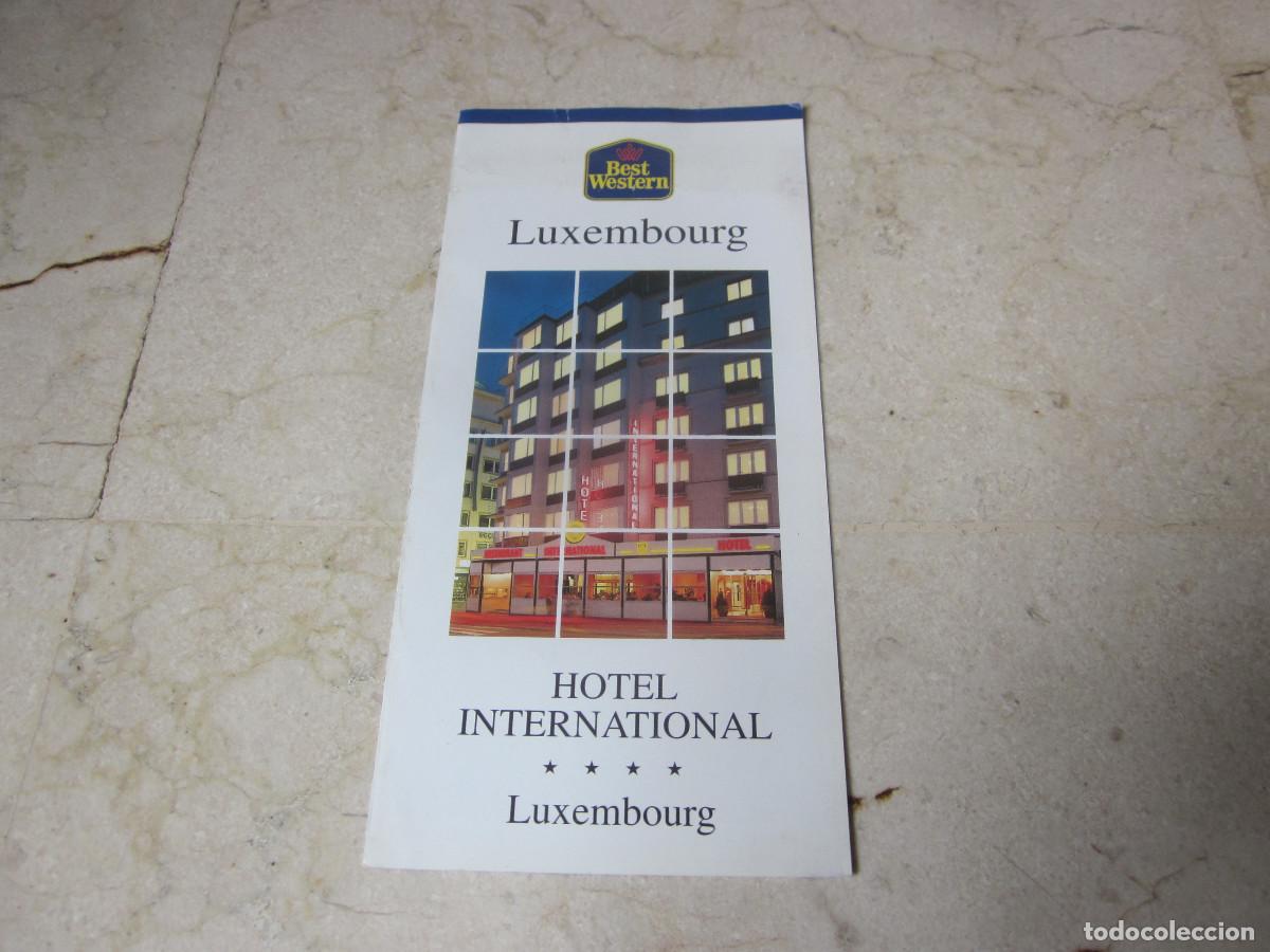 Folletos de turismo: FOLLETO HOTEL BEST WESTERN INTERNATIONAL LUXEMBOURG