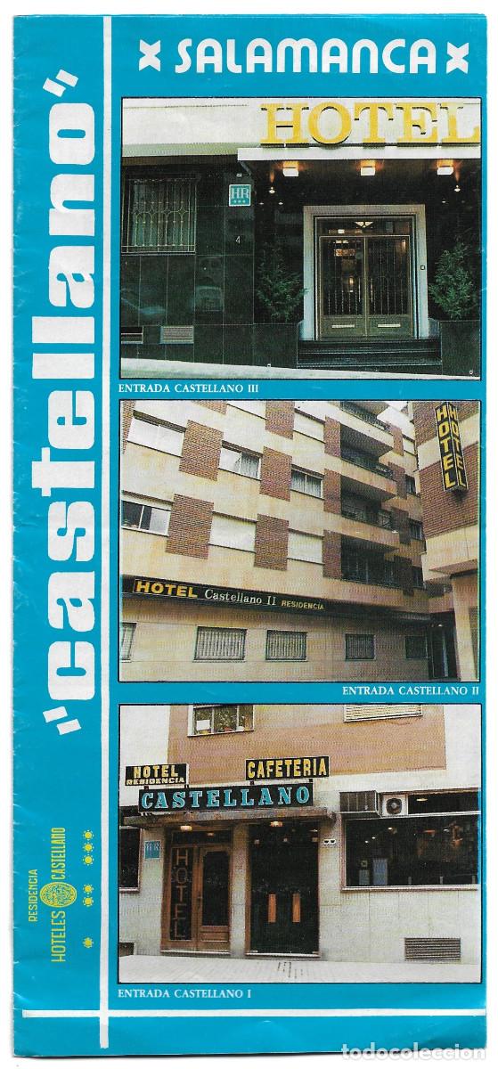 Brochures de tourisme: Folleto Hotel Castellano III - Salamanca, Ver mas fotos.