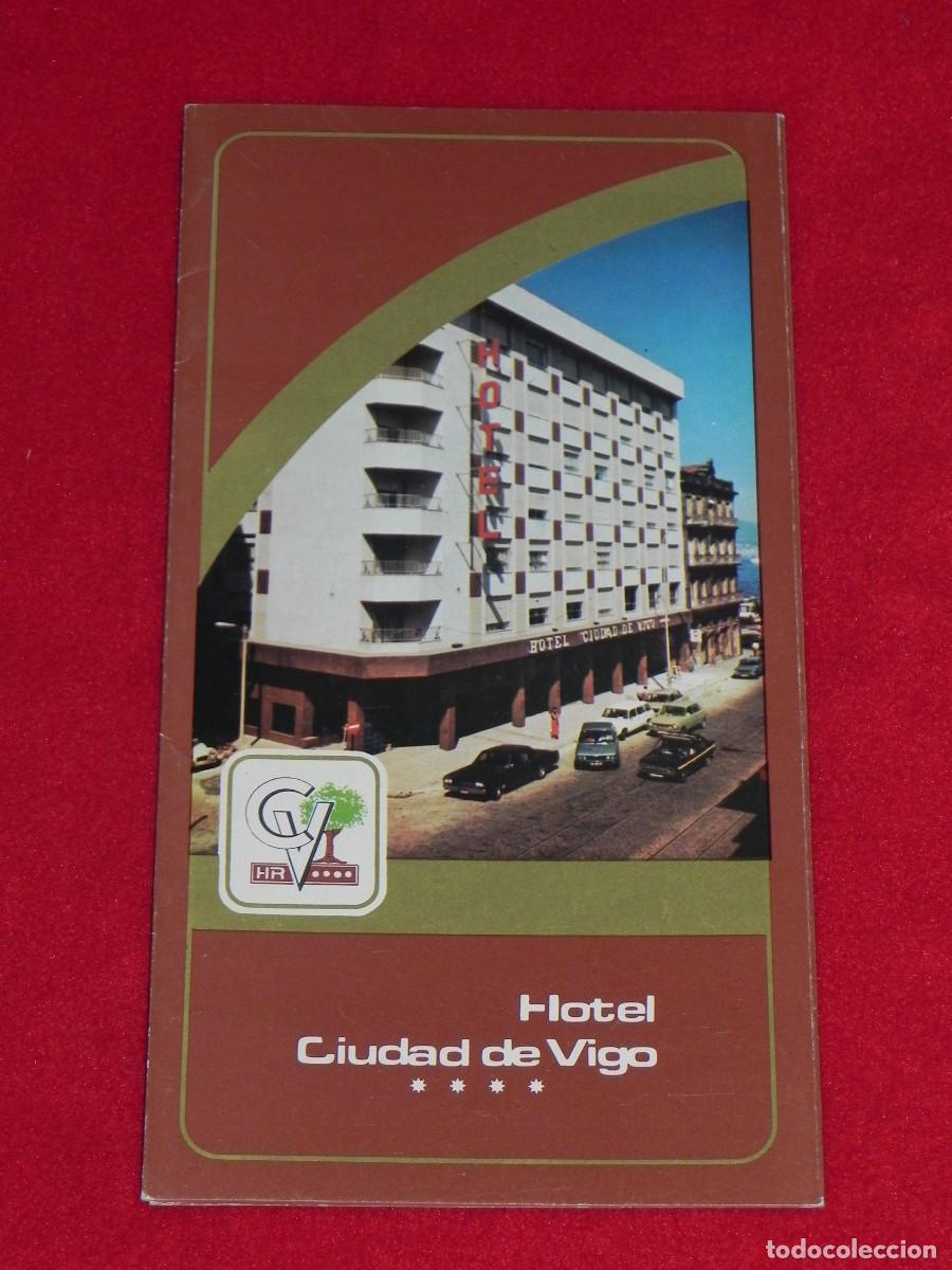 Travel Brochures: Folleto Hotel Ciudad de Vigo - Vigo, Regalo peque&ntilde;o block de anotaciones, Ver mas fotos.