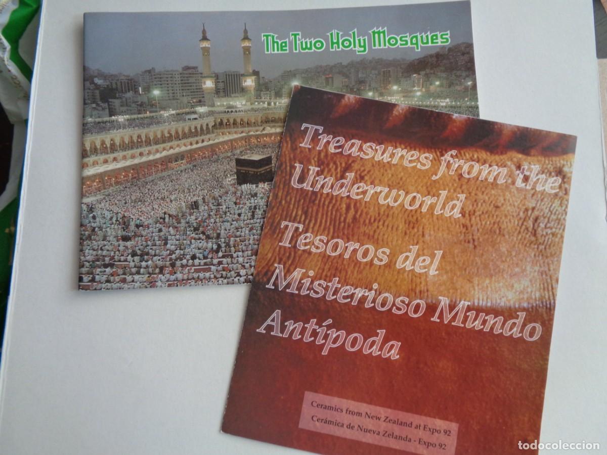 Travel Brochures: COLECCIONISMO EXPO&acute;92 SEVILLA. FOLLETO PABELLON NUEVA ZELANDA Y ARABIA SAUDITA