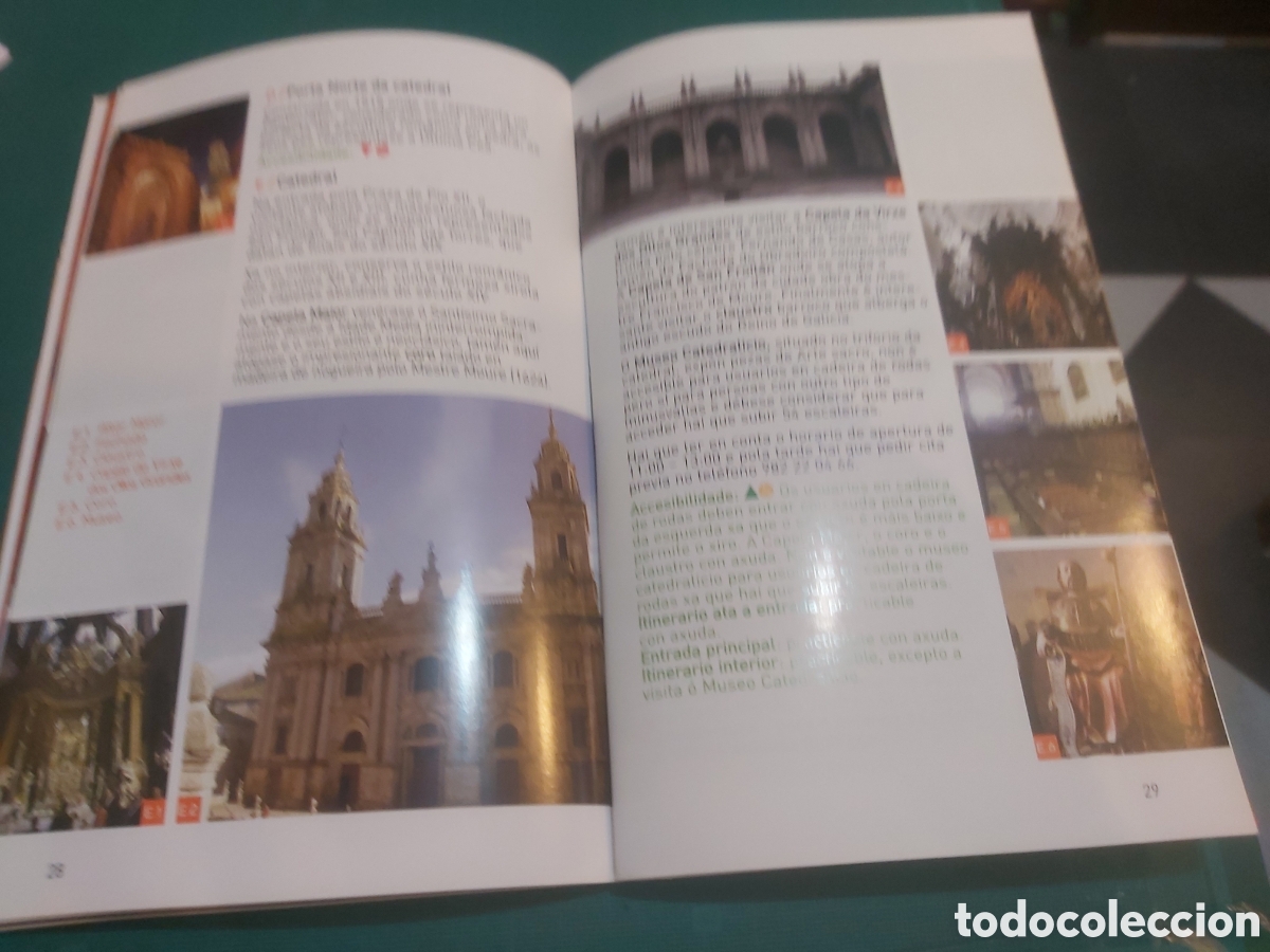 Tourismusbrosch&uuml;ren: Lugo accesible gu&iacute;a tur&iacute;stica da cudade O almac&eacute;n do Colisevm librer&iacute;a vintage antig&uuml;edades