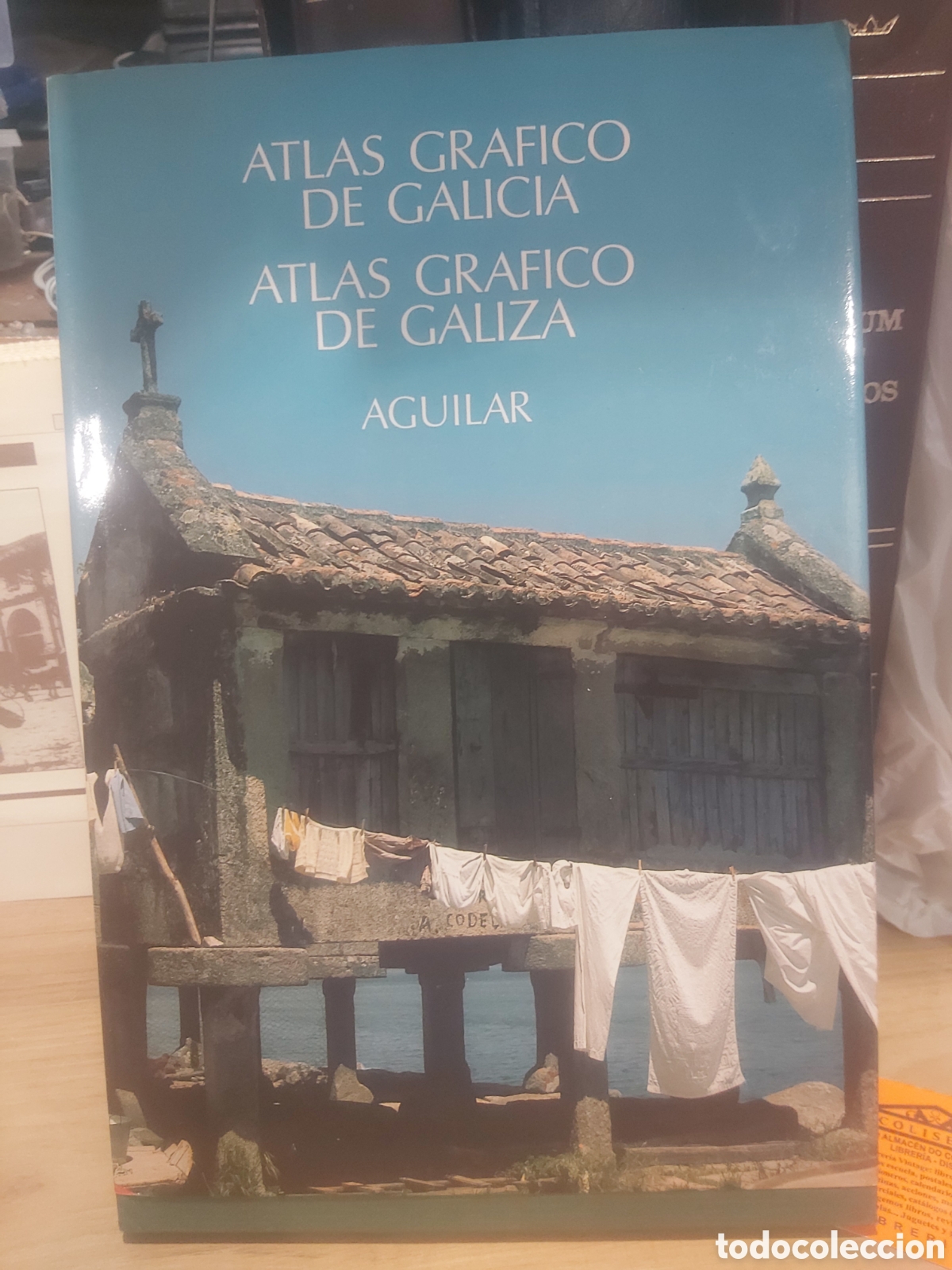 Travel Brochures: Atlas gr&aacute;fico de Galicia Aguilar librer&iacute;a O almac&eacute;n do Colisevm antig&uuml;edades coleccionismo