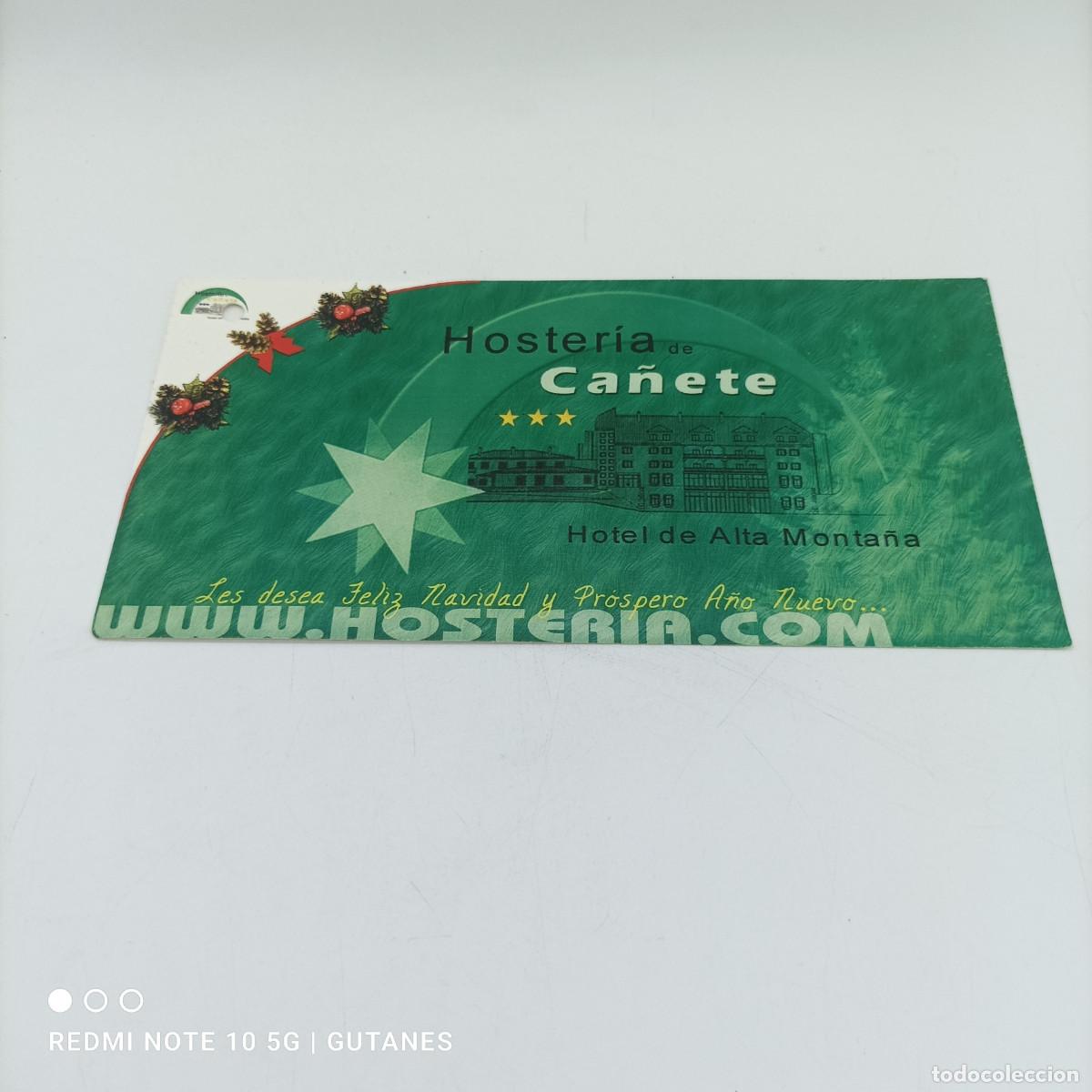 Brochures de tourisme: TARJETA FELICITACION HOSTERIA DE CA&Ntilde;ETE