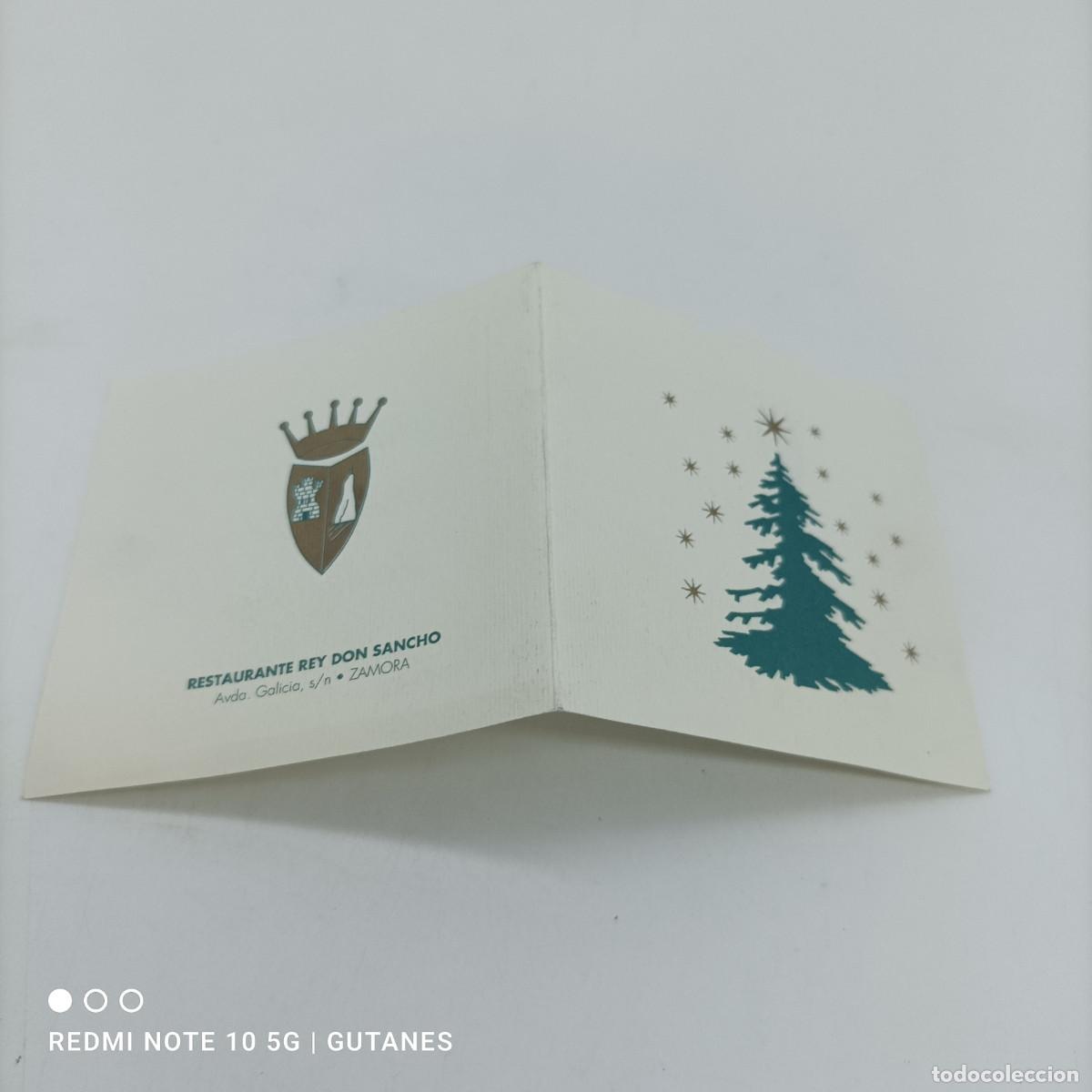 Brochures de tourisme: TARJETA FELICITACION NAVIDAD HOTEL REY DON SANCHO