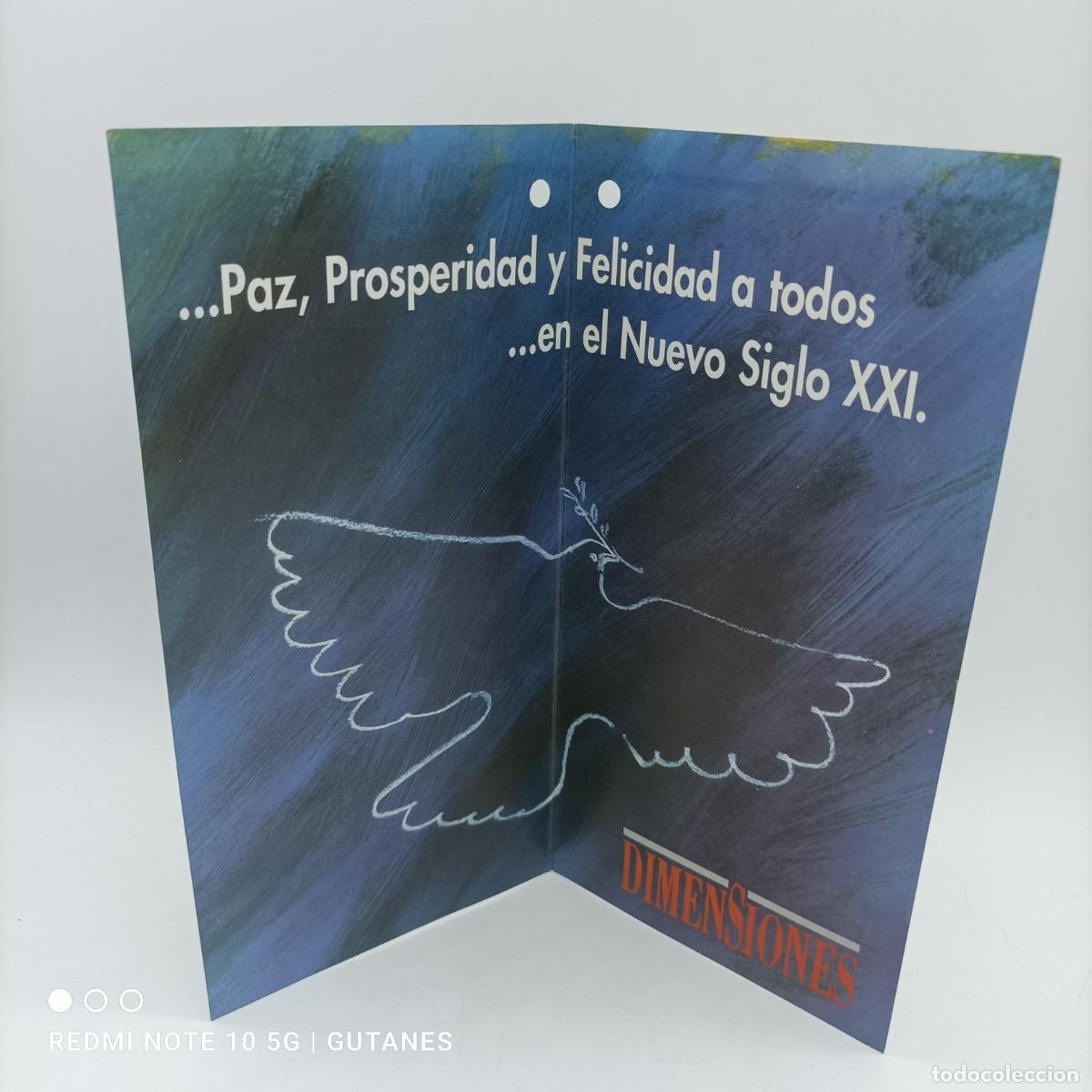 Brochures de tourisme: TARJETA FELICITACION NAVIDAD DIMENSIONES