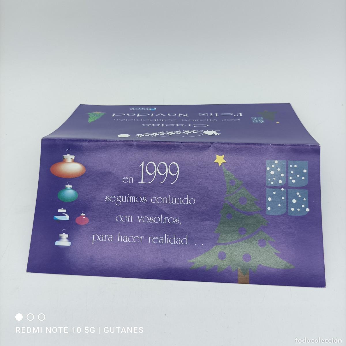 Travel Brochures: TARJETA FELICITACION NAVIDAD IBERRAIL 1999