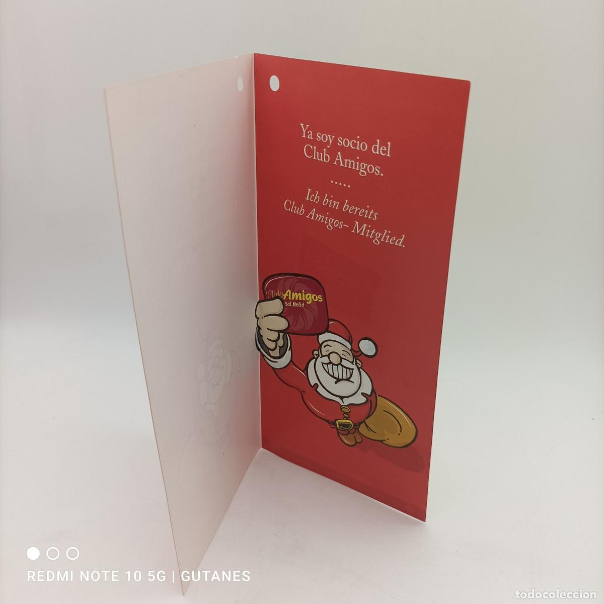 Travel Brochures: TARJETA FELICITACION NAVIDAD CLUB AMIGOS SOL MELIA