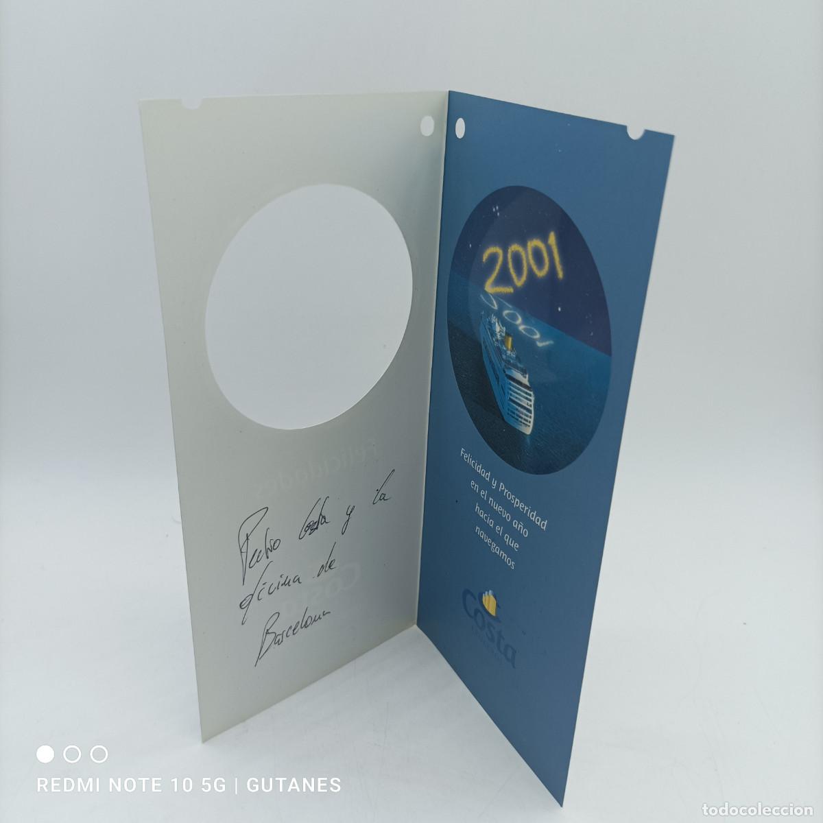 Travel Brochures: TARJETA FELICITACION NAVIDAD COSTA CRUCEROS