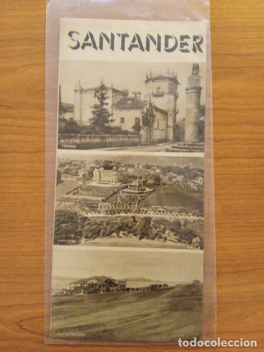 Folhetos de turismo: FOLLETO TUR&Iacute;STICO. SANTANDER