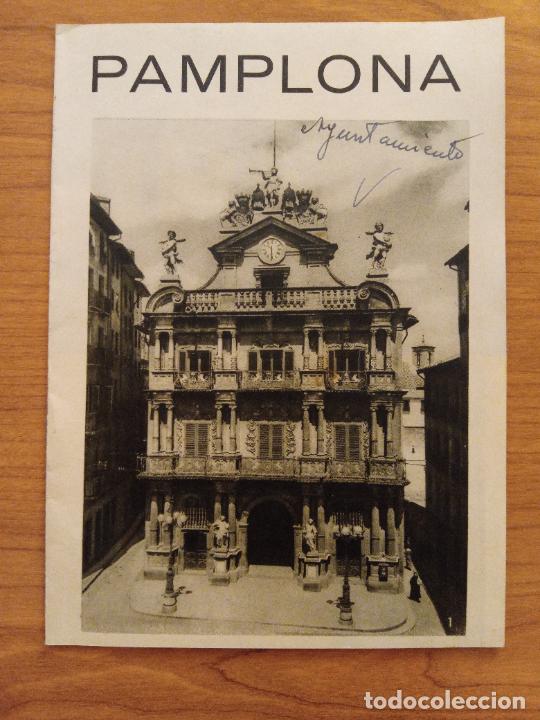 Folhetos de turismo: FOLLETO TUR&Iacute;STICO. PAMPLONA.