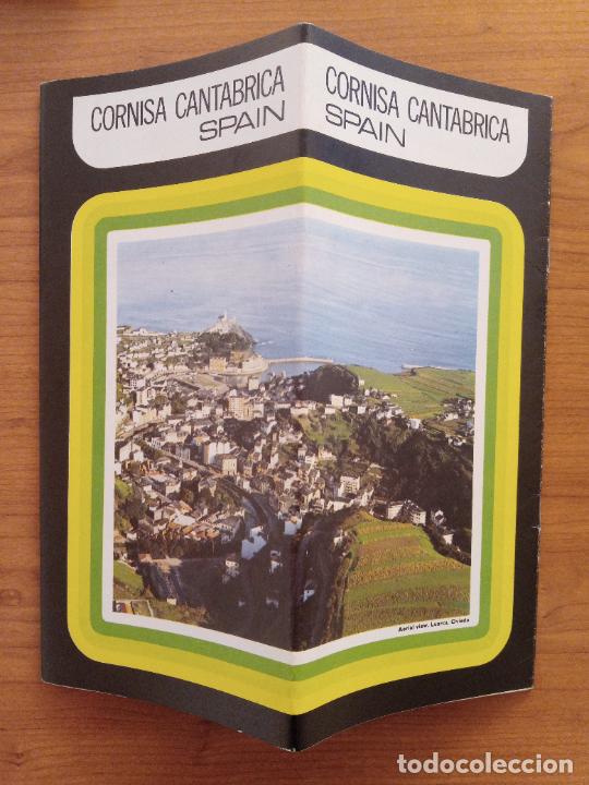 Folhetos de turismo: FOLLETO TUR&Iacute;STICO. CORNISA CANTABRICA, SPAIN. EN INGL&Eacute;S